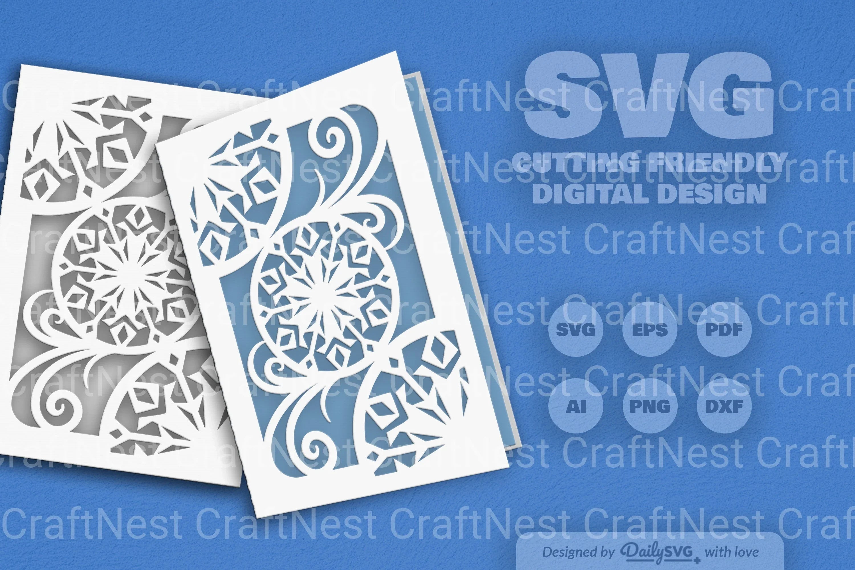 Snowflake SVG Bundle for Winter Decor