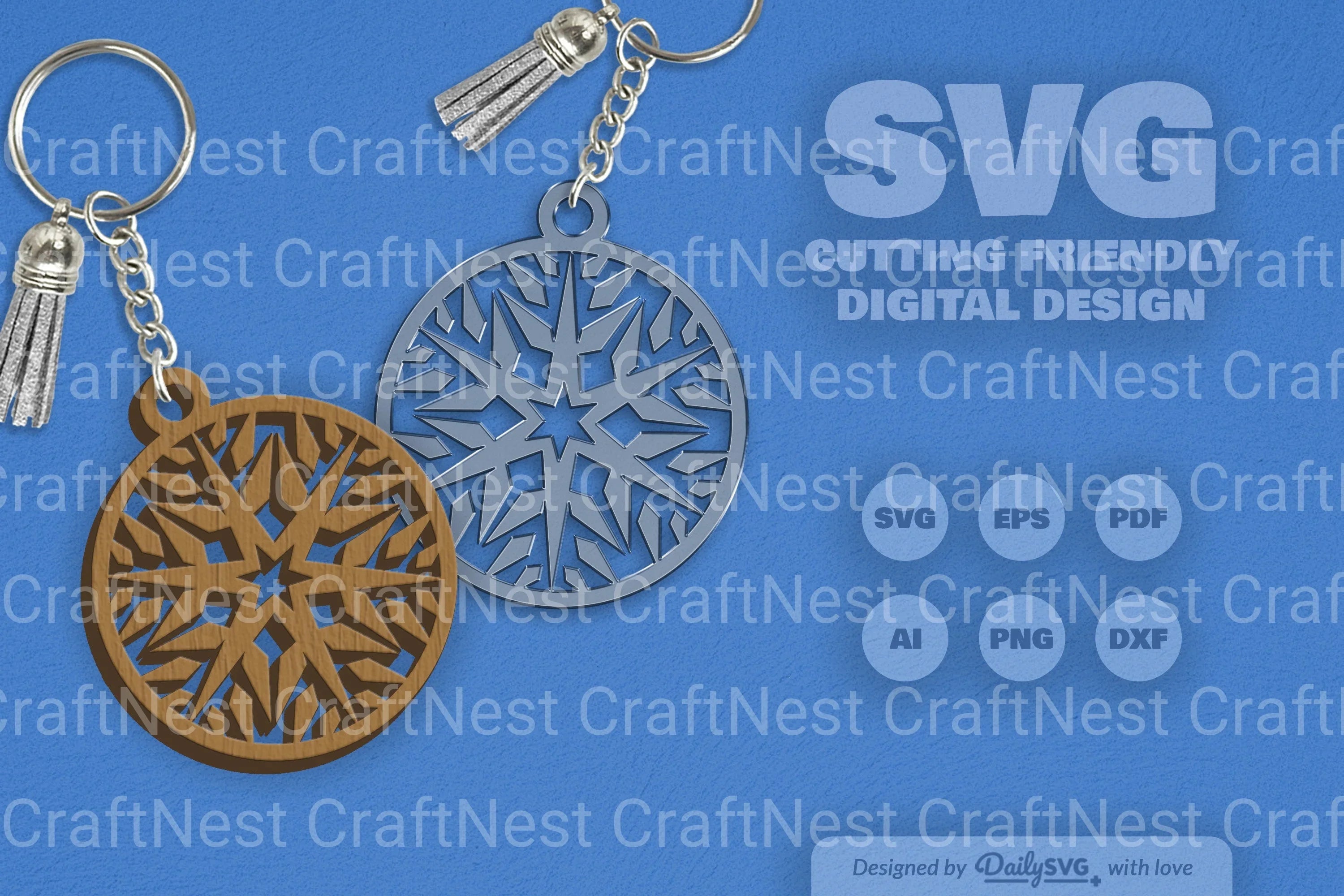 SVG Snowflake SVG Bundle Collection