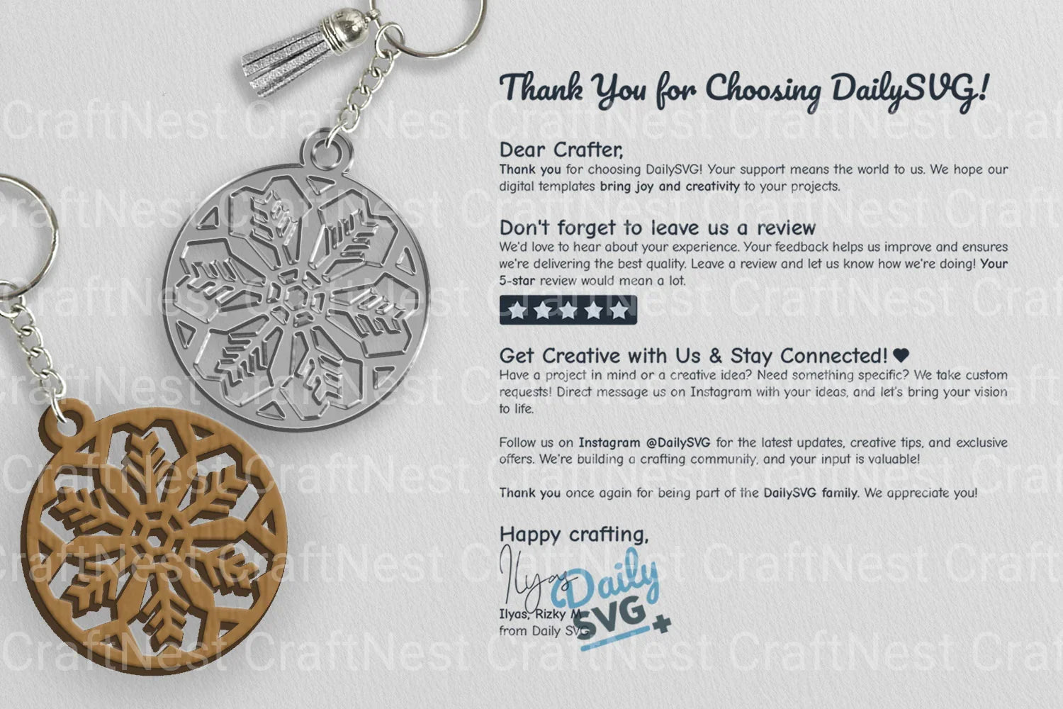 Snowflake SVG Bundle for Crafting 12 - CraftNest - Digital Crafting and Art
