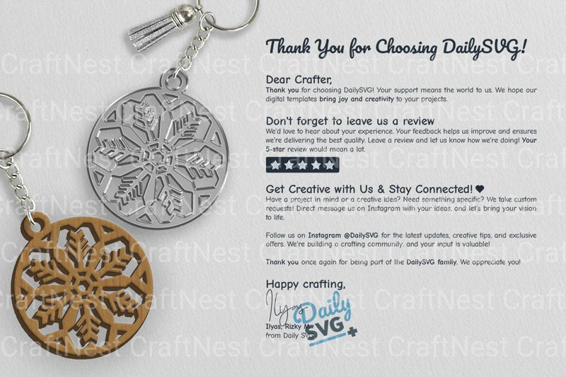 Snowflake SVG Bundle for Crafting 12 - CraftNest - Digital Crafting and Art