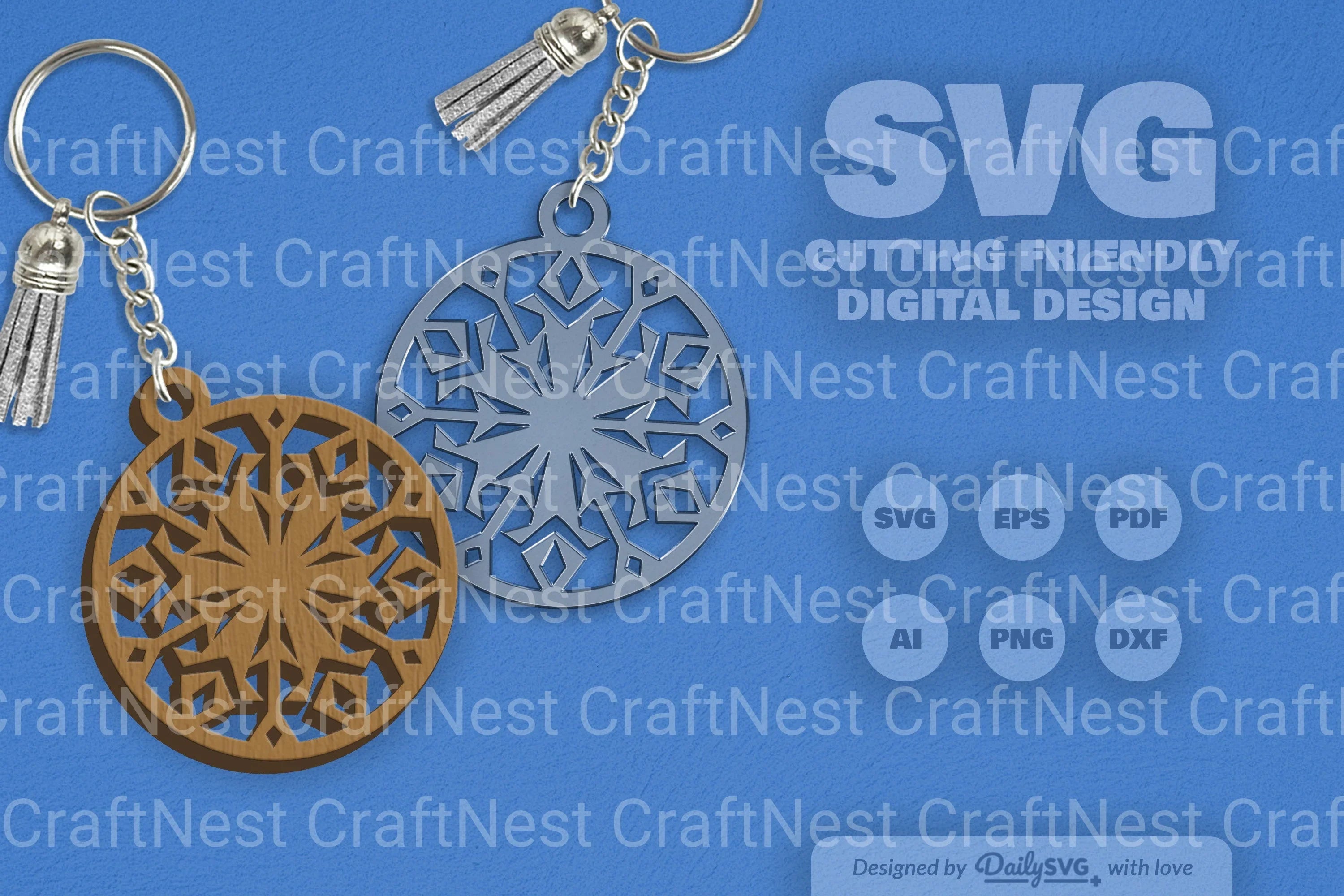 SVG Snowflake SVG Bundle