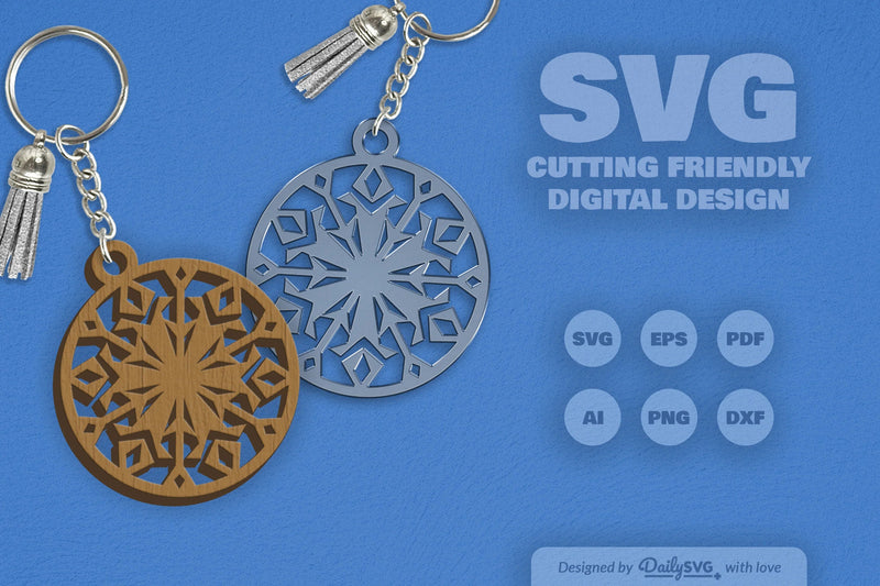 SVG Snowflake SVG Bundle 1 - CraftNest - Digital Crafting and Art