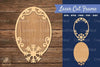 Snowflake Laser Cut Frame SVG Bundle