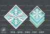 Snowflake Layered Papercut SVG Bundle