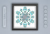 Snowflake Mandala Papercut SVG Bundle