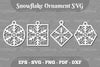 Snowflake Ornament SVG Bundle