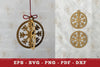 Snowflake Paper Cut Ornament SVG Bundle