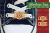 Snowflake Shoelaces Tags Laser Cut SVG Bundle