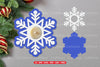 Snowflake Tealight Holder Laser Cut SVG Bundle