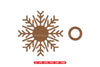 Snowflake Tealight Holder Laser Cut Design Bundle