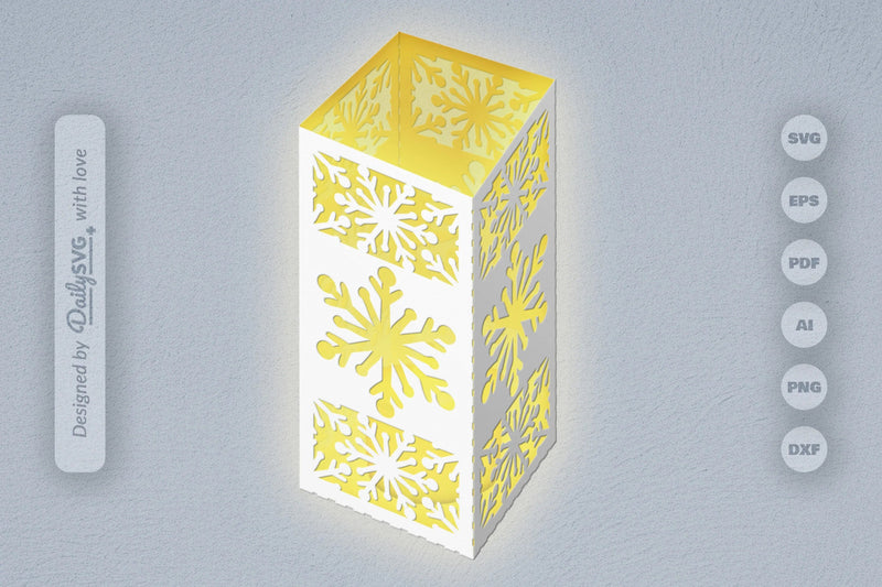 Snowflakes Papercut SVG Bundle for Crafting 5 - CraftNest - Digital Crafting and Art