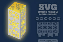 Snowflakes Papercut SVG Bundle for Crafting 5 - CraftNest - Digital Crafting and Art