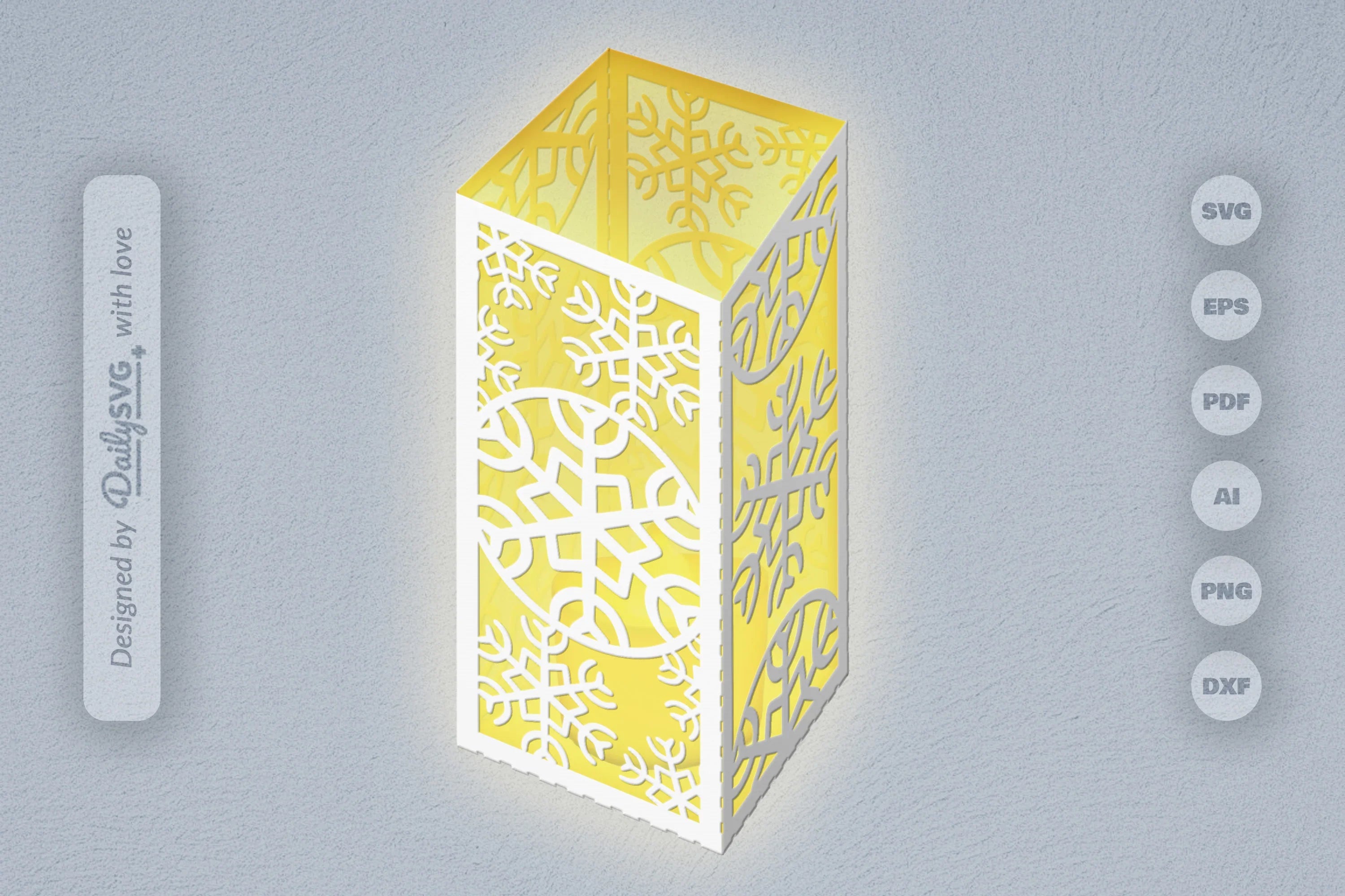 Snowflakes Papercut SVG Bundle for Crafting - CraftNest - Digital Crafting and Art