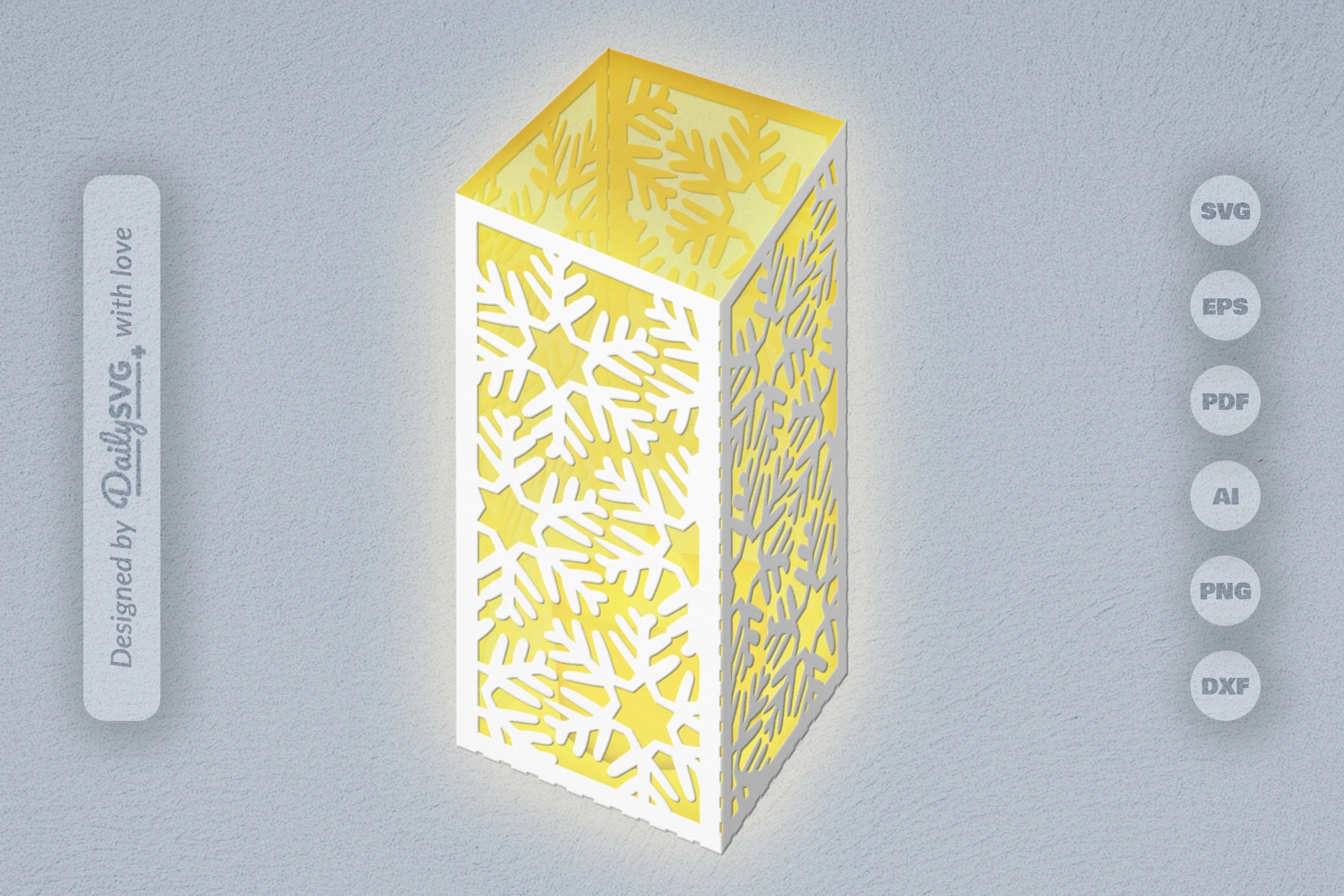 Snowflakes Papercut SVG Bundle 1 - CraftNest - Digital Crafting and Art