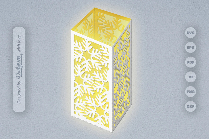 Snowflakes Papercut SVG Bundle 1 - CraftNest - Digital Crafting and Art