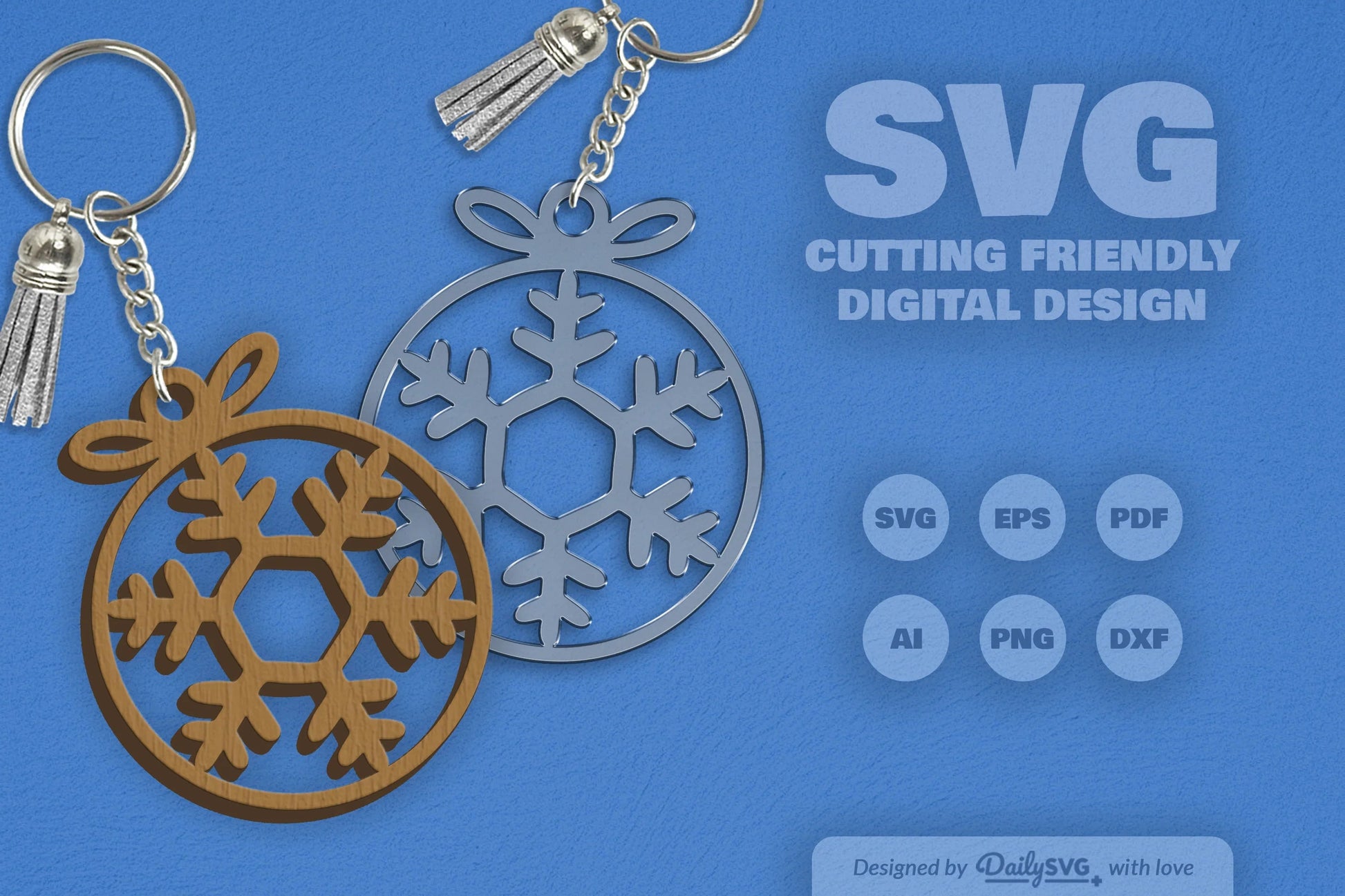 Daily Snowflake Bauble Clipart Collection - CraftNest - Digital Crafting and Art