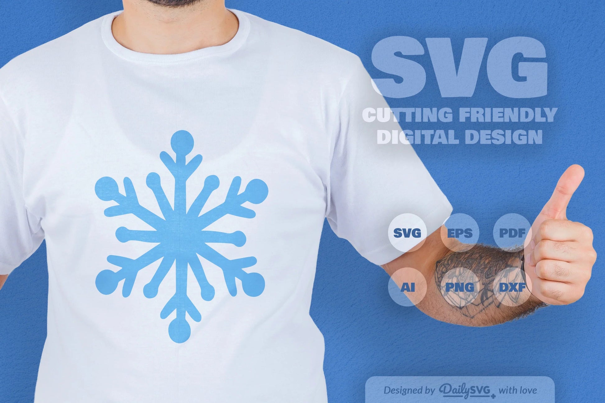 Snowflakes SVG Bundle for Winter Crafts 4 - CraftNest - Digital Crafting and Art
