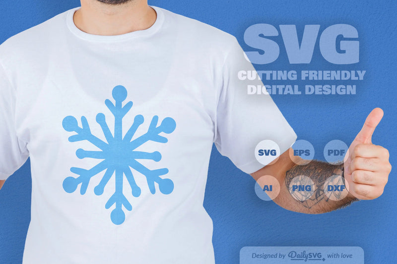 Snowflakes SVG Bundle for Winter Crafts 4 - CraftNest - Digital Crafting and Art
