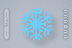 Snowflakes SVG Bundle for Winter Crafts 2 - CraftNest - Digital Crafting and Art
