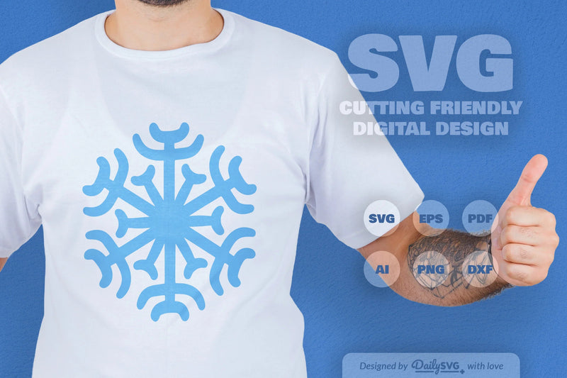 Snowflakes SVG Bundle for Winter Crafts 2 - CraftNest - Digital Crafting and Art
