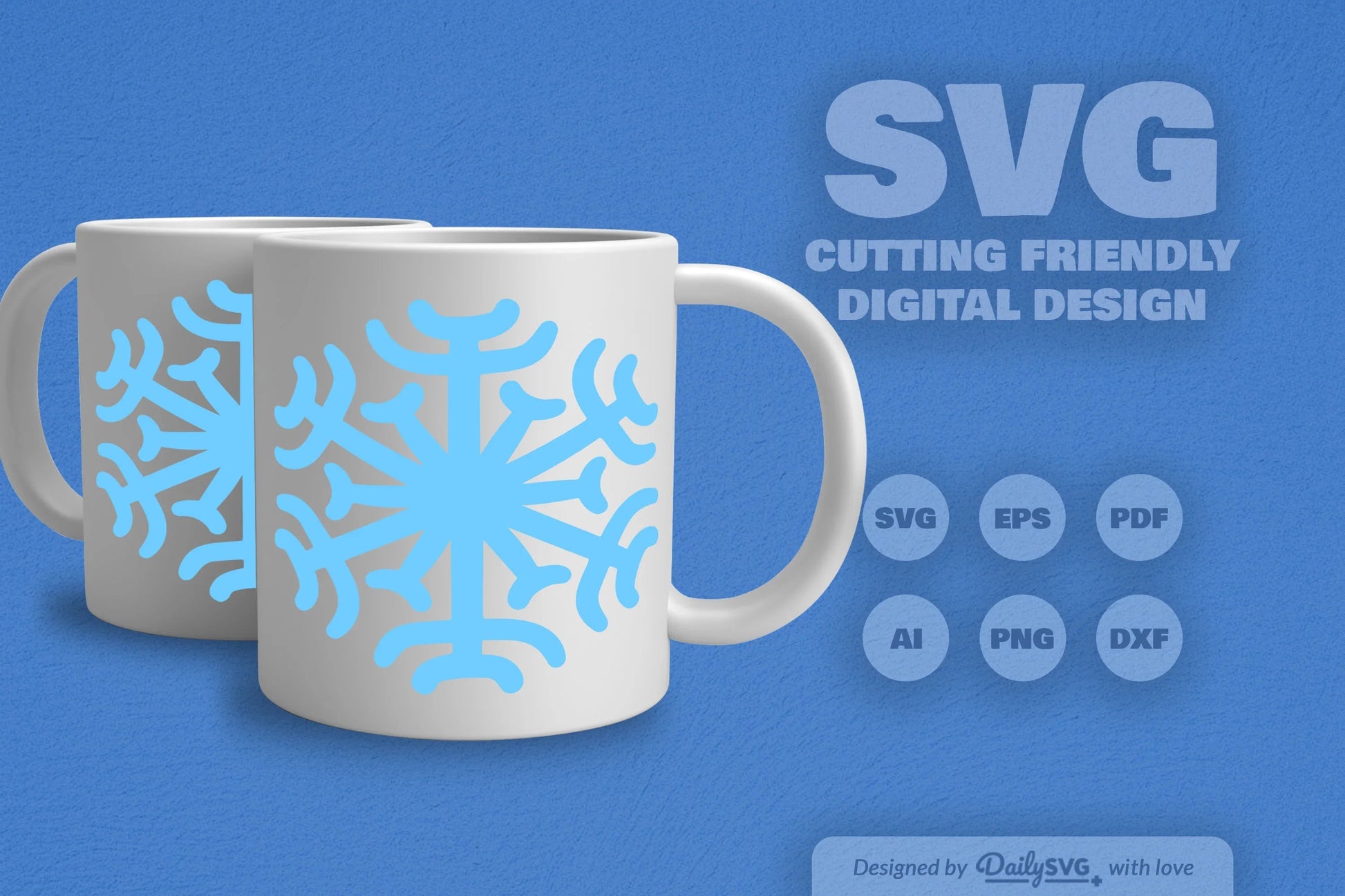 Snowflakes SVG Bundle for Winter Crafts 2 - CraftNest - Digital Crafting and Art