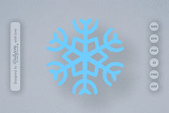 Snowflakes SVG Bundle for Winter Decor 1 - CraftNest - Digital Crafting and Art