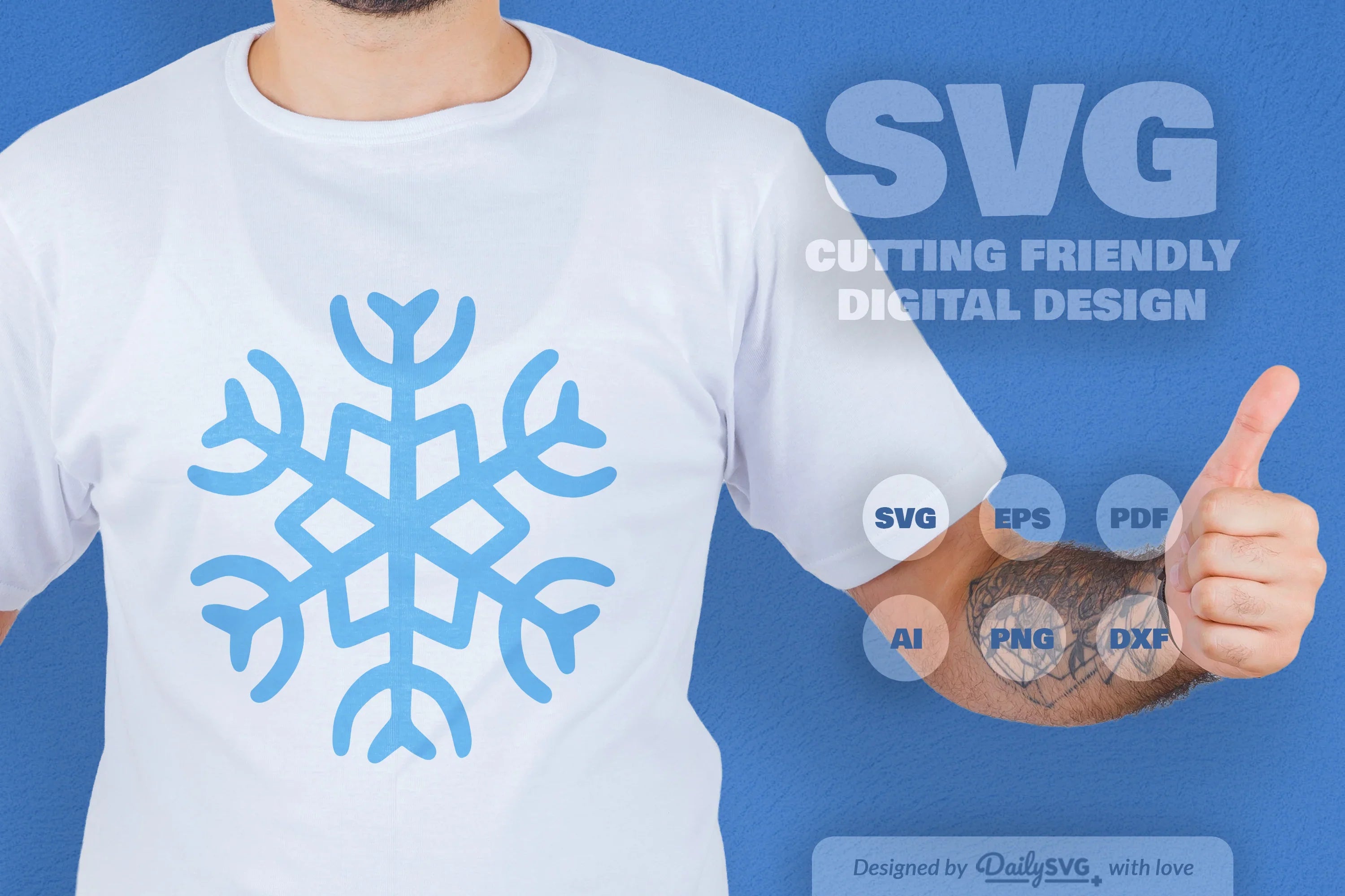 Snowflakes SVG Bundle for Winter Decor 1 - CraftNest - Digital Crafting and Art