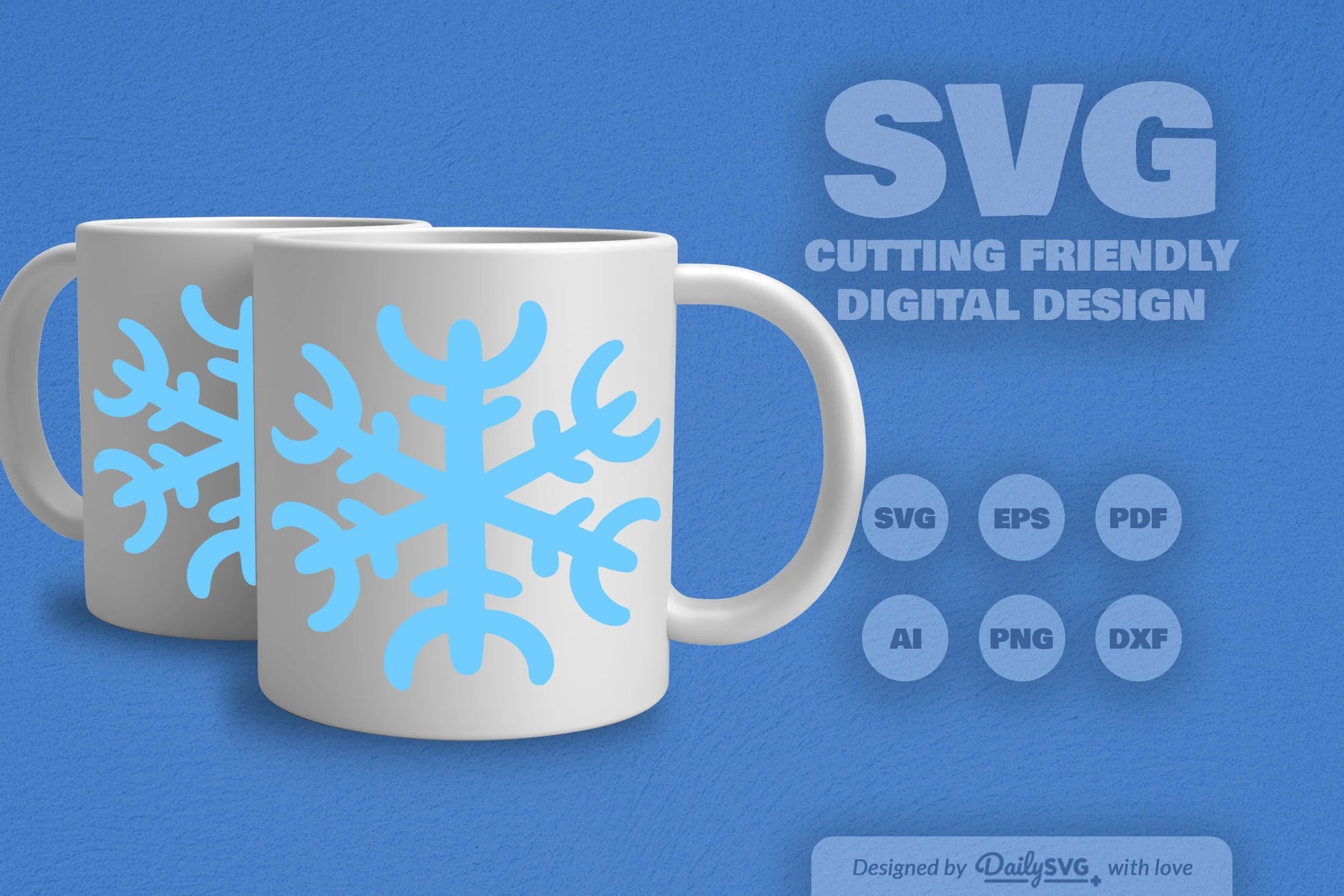 Snowflakes SVG Bundle for Winter Crafts 7 - CraftNest - Digital Crafting and Art