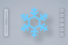 Snowflakes SVG Bundle for Winter Crafts 6 - CraftNest - Digital Crafting and Art