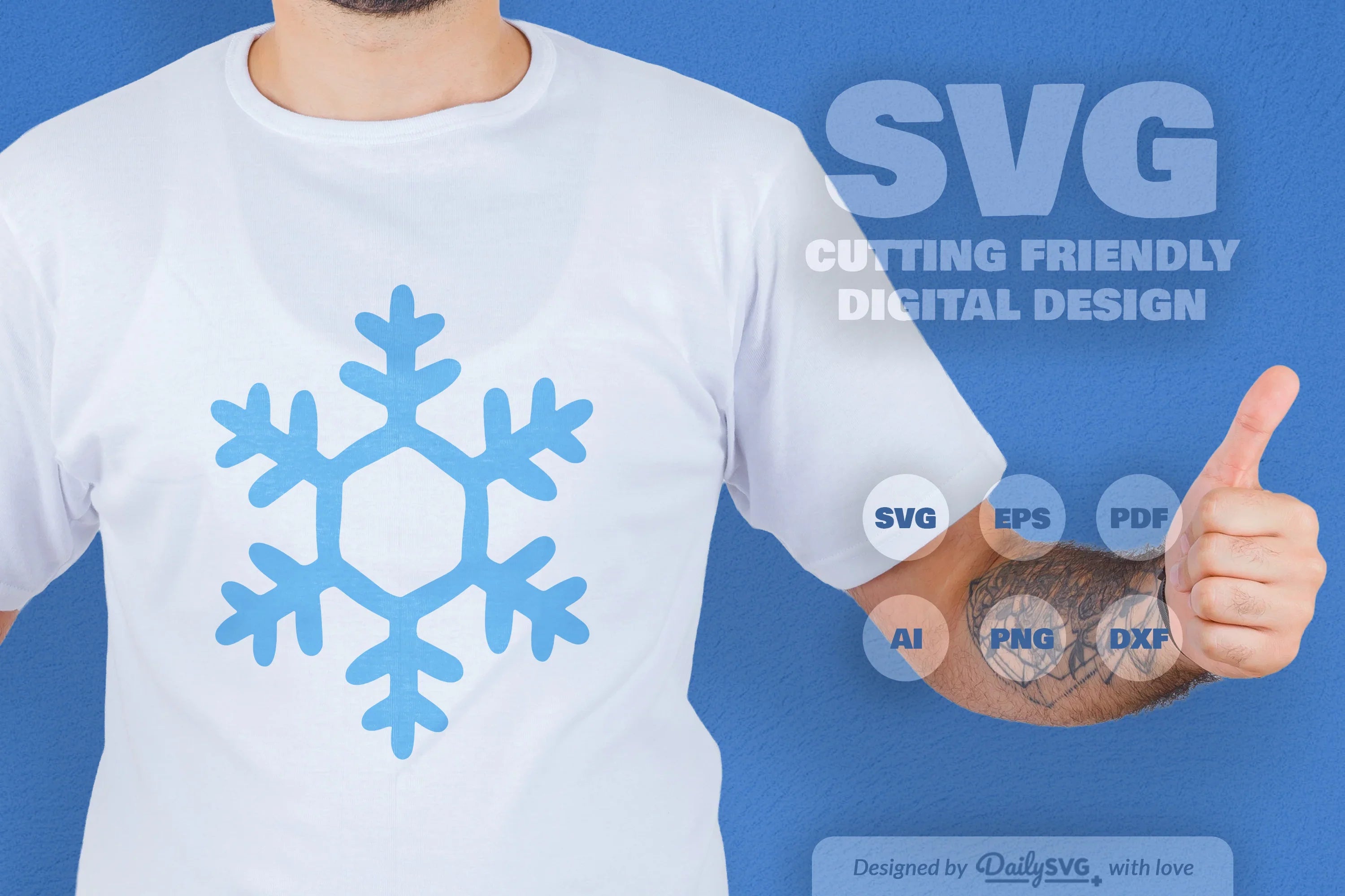Snowflakes SVG Bundle for Winter Crafts 6 - CraftNest - Digital Crafting and Art