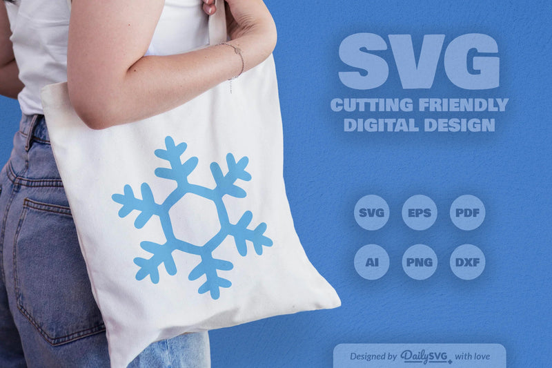 Snowflakes SVG Bundle for Winter Crafts 6 - CraftNest - Digital Crafting and Art