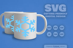 Snowflakes SVG Bundle for Winter Crafts 6 - CraftNest - Digital Crafting and Art