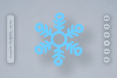 Snowflakes SVG Bundle for Winter Crafts 5 - CraftNest - Digital Crafting and Art