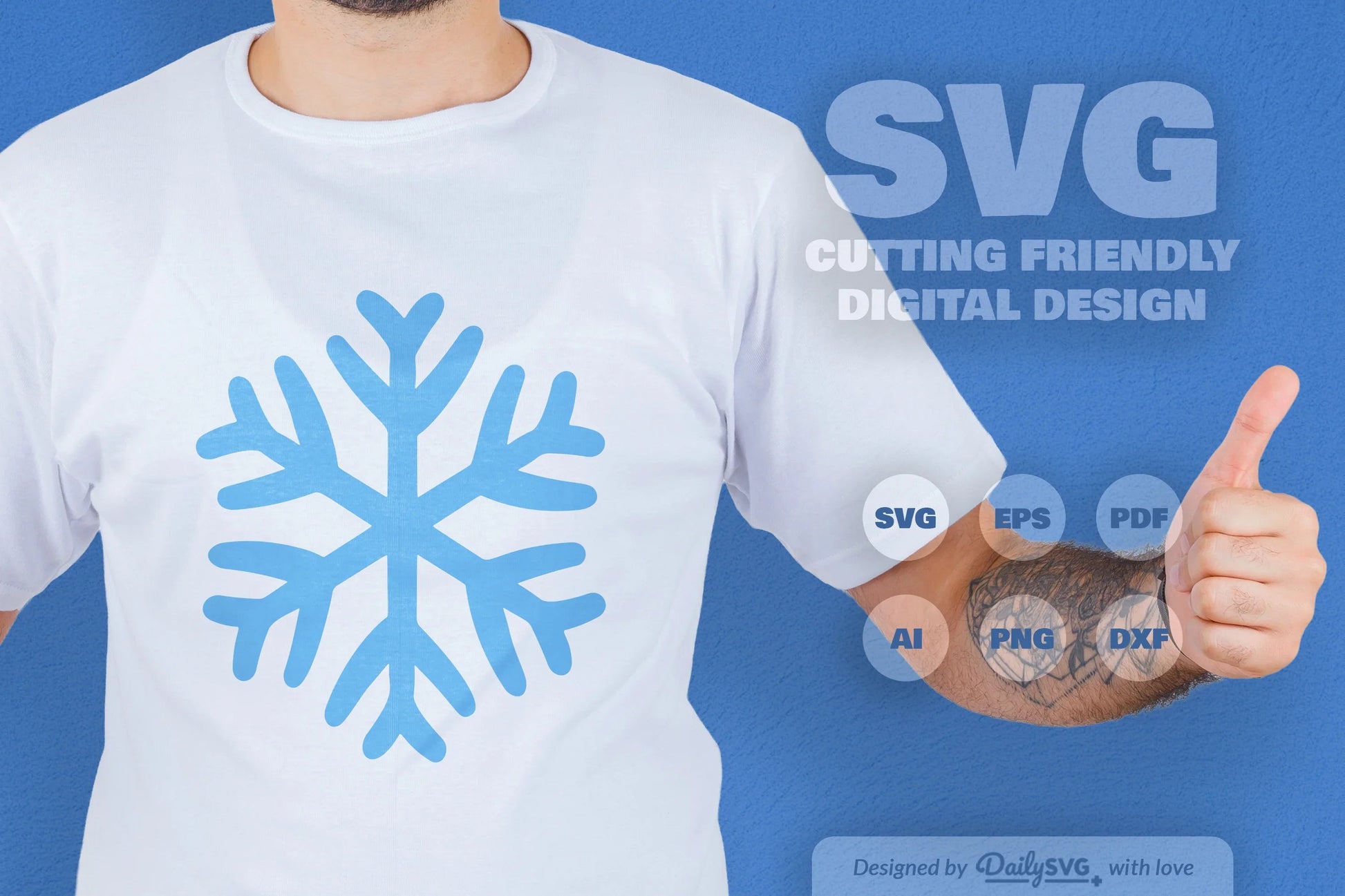 Snowflakes SVG Bundle for Winter Crafts 1 - CraftNest - Digital Crafting and Art