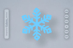 Snowflakes SVG Bundle for Winter Crafts - CraftNest - Digital Crafting and Art
