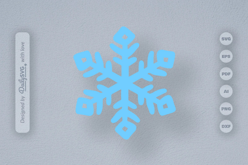 Snowflakes SVG Bundle for Winter Crafts - CraftNest - Digital Crafting and Art