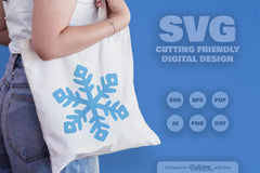Snowflakes SVG Bundle for Winter Crafts - CraftNest - Digital Crafting and Art