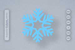 Snowflakes SVG Bundle for Winter Decor - CraftNest - Digital Crafting and Art