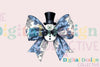 Charming Snowman Coquette Bow Clipart Bundle
