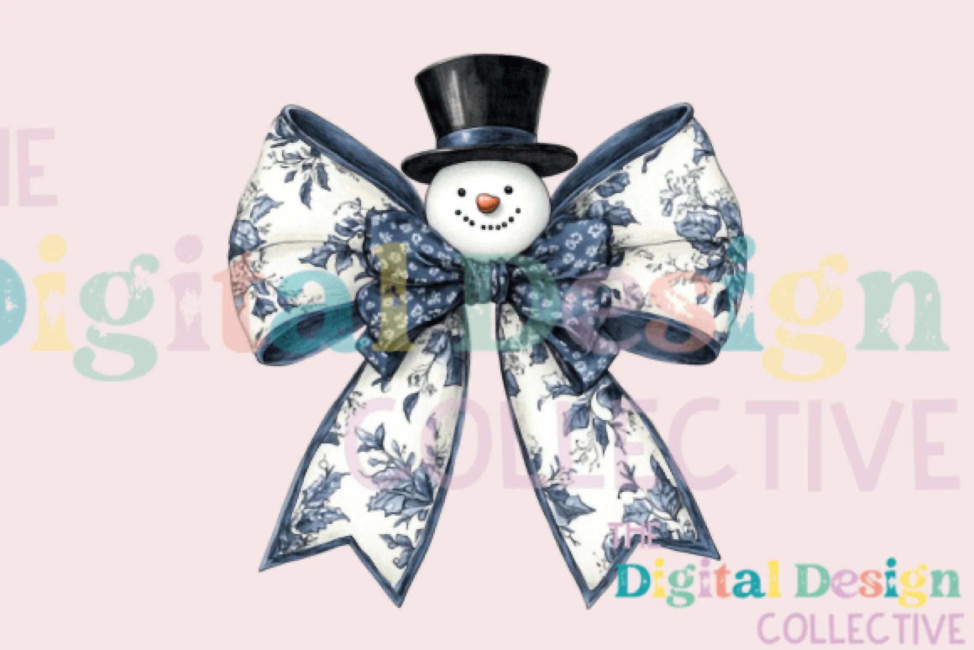 Charming Snowman Coquette Bow Clipart Bundle - CraftNest - Digital Crafting and Art