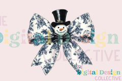 Charming Snowman Coquette Bow Clipart Bundle - CraftNest - Digital Crafting and Art
