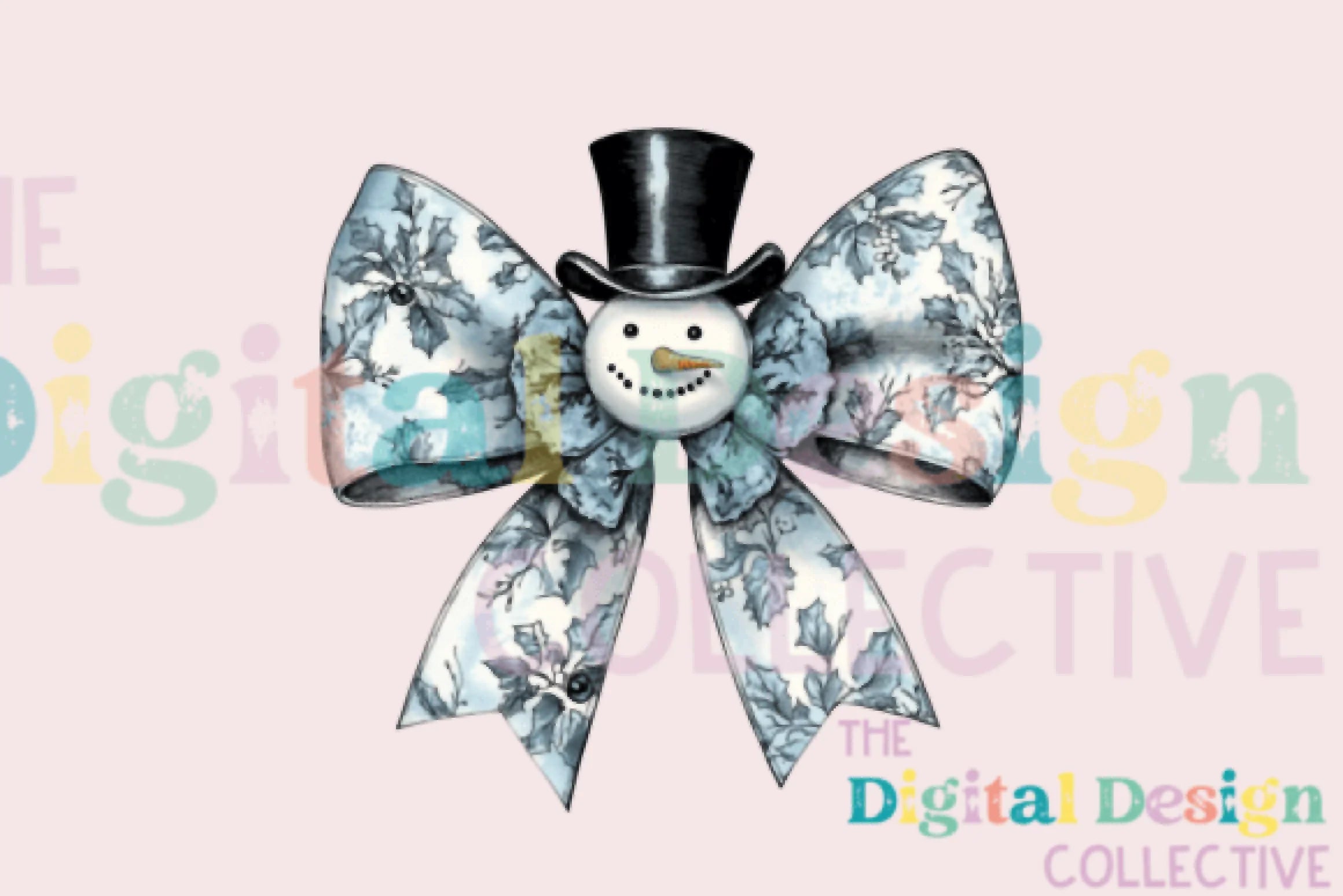 Charming Snowman Coquette Bow Clipart Bundle - CraftNest - Digital Crafting and Art