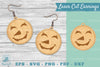 Snowman Face Laser Cut Earrings Clipart Bundle