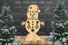Snowman Laser Cut Home Decor Clipart Bundle