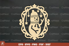Vintage Snowman Ornament Clipart Bundle - CraftNest - Digital Crafting and Art