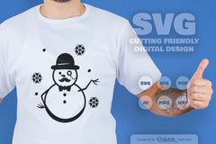 Snowman SVG Bundle: Create Your Perfect Winter Scene - CraftNest - Digital Crafting and Art