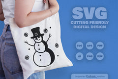Snowman SVG Bundle for Winter Fun 1 - CraftNest - Digital Crafting and Art