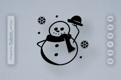 Snowman SVG Bundle: Festive Winter Decor Set 2 - CraftNest - Digital Crafting and Art