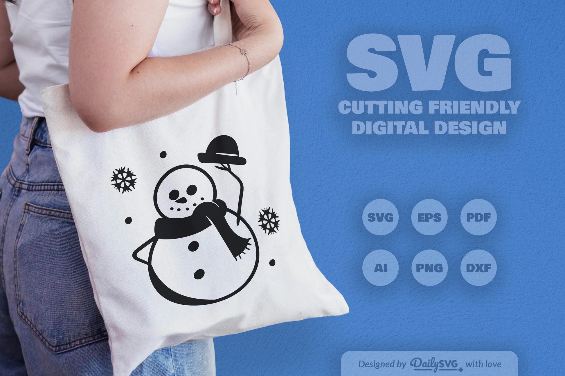 Snowman SVG Bundle: Festive Winter Decor Set 2 - CraftNest - Digital Crafting and Art