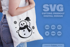Snowman SVG Bundle: Festive Winter Decor Set 2 - CraftNest - Digital Crafting and Art